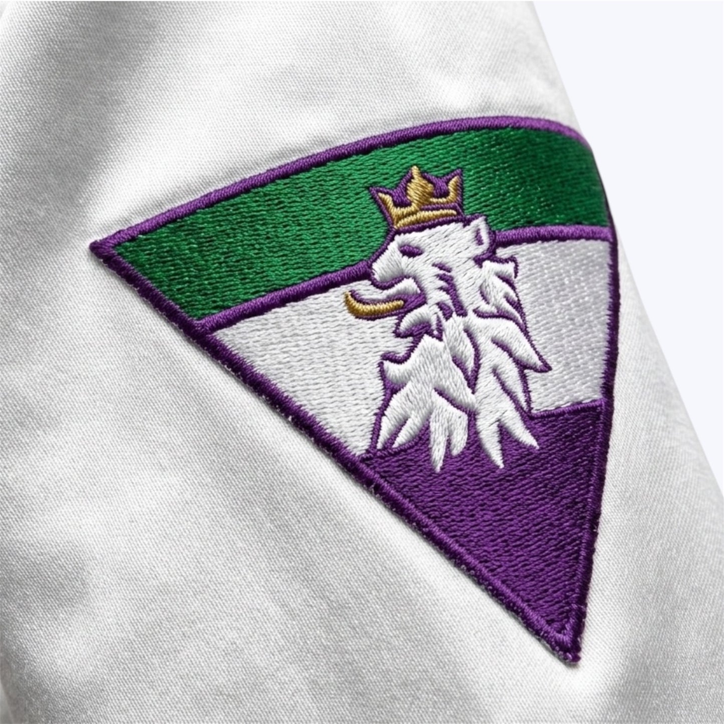 R10 MG24 Carnival King arm embroidery detail