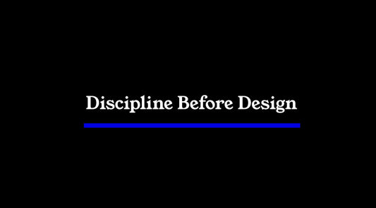  Minimalist journal header with black background, white typography, and a single blue line, reflecting restraint, clarity, and quiet authority.