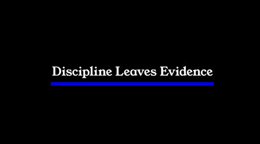 Minimalist journal header with black background, white typography, and a single blue line, reflecting restraint, clarity, and quiet authority.