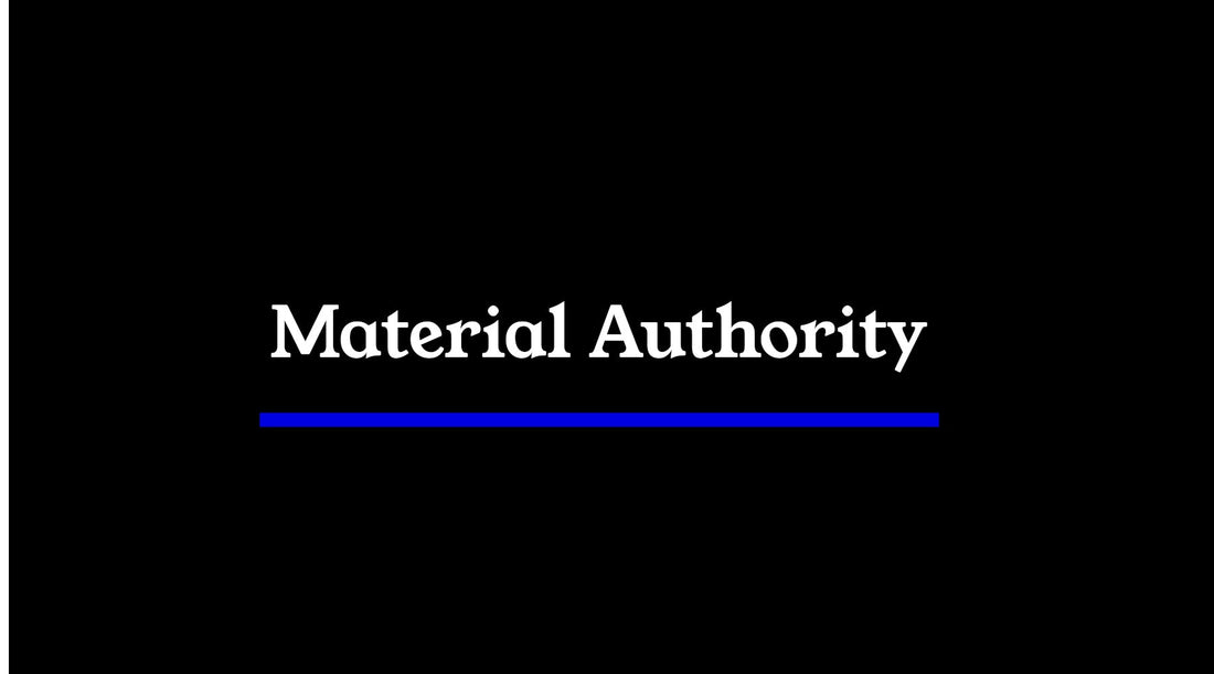 Minimalist journal header with black background, white typography, and a single blue line, reflecting restraint, clarity, and quiet authority.