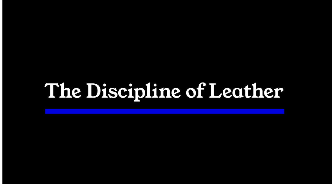 Minimalist journal header with black background, white typography, and a single blue line, reflecting restraint, clarity, and quiet authority.
