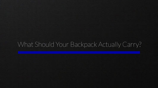 What Should Your Backpack Actually Carry?