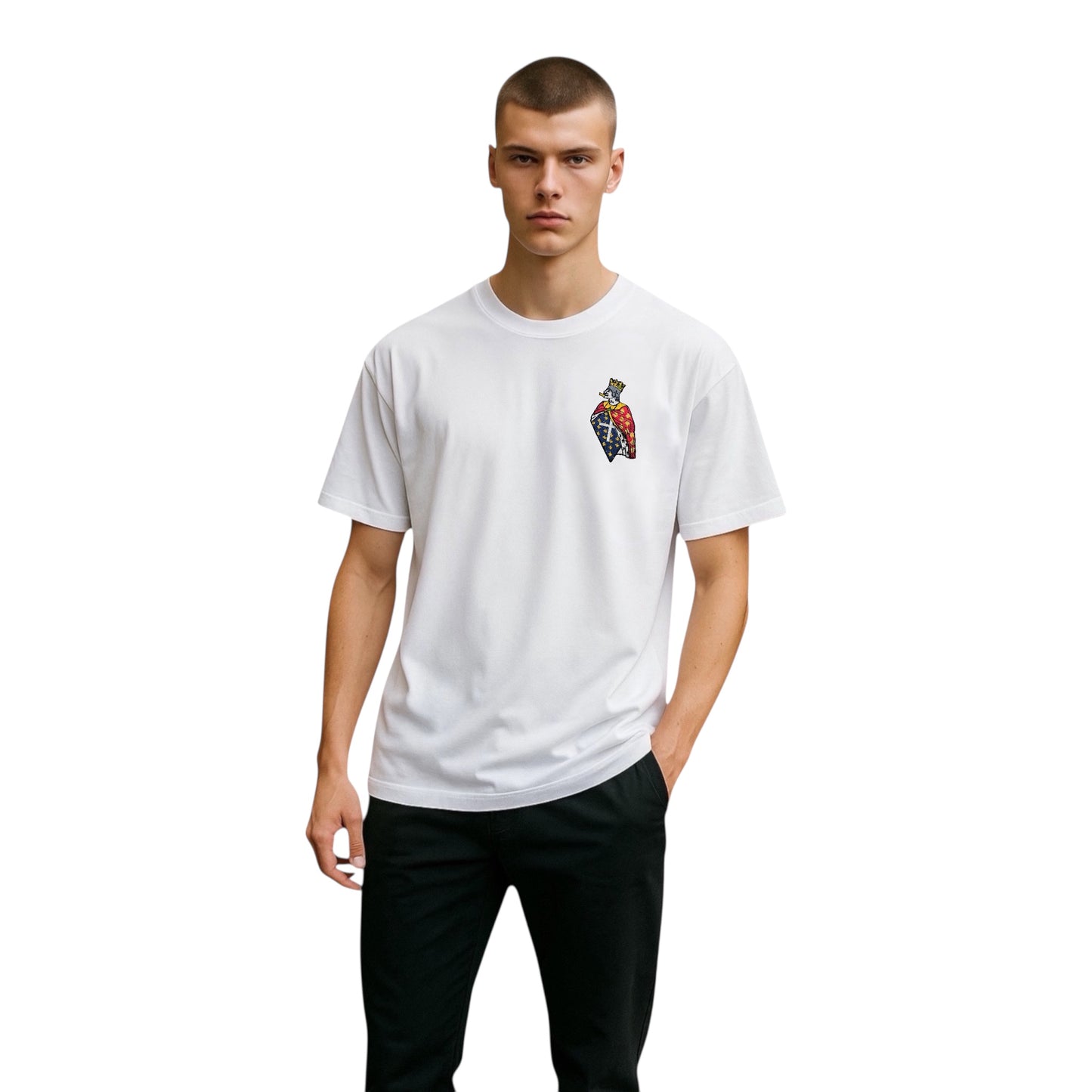 Coração de Leão Motif Tee