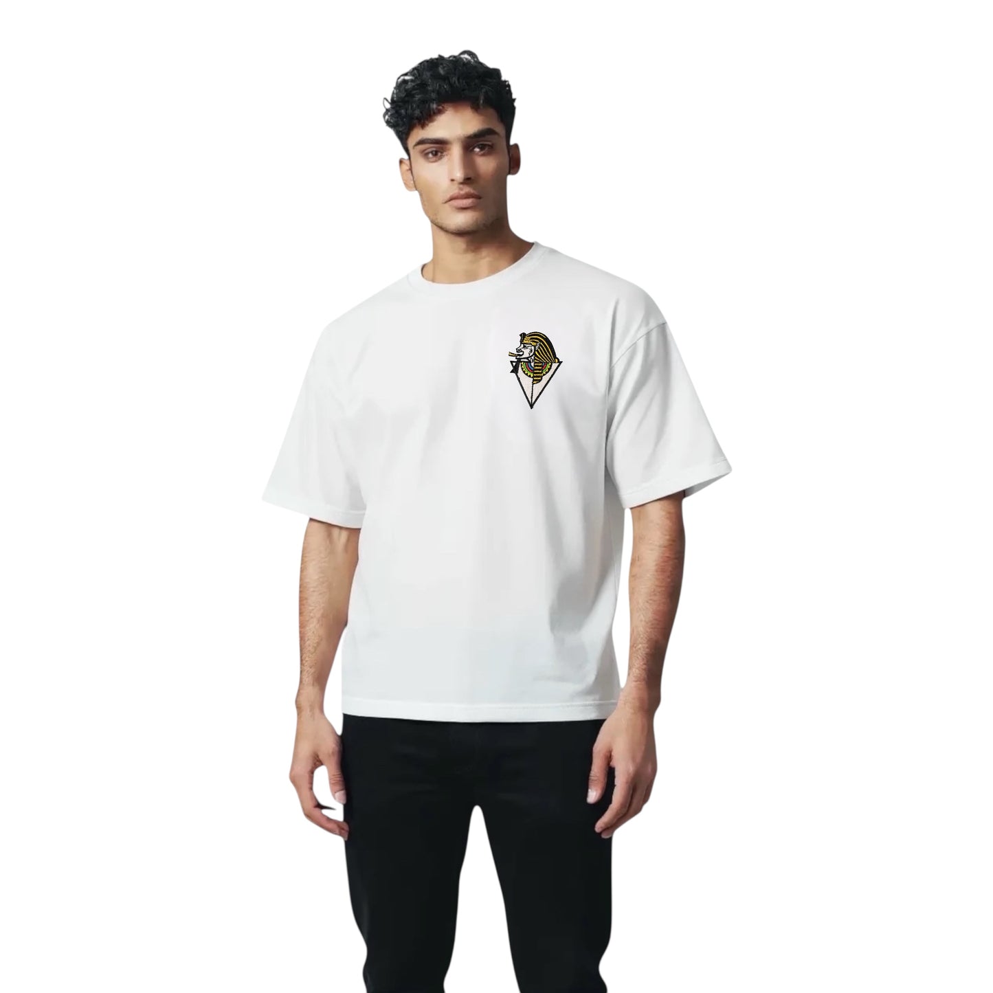 Faraó Leão Motif Tee