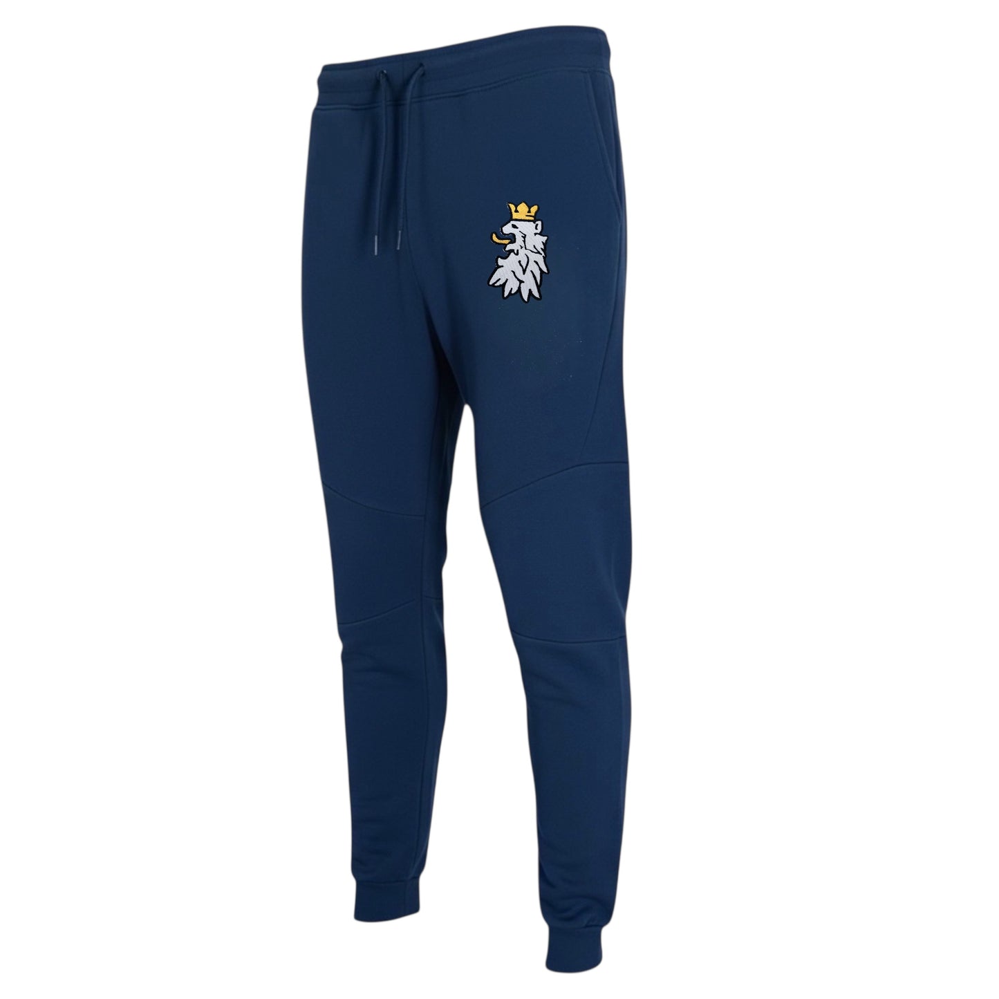 Leão Branco Motif Premium Joggers