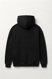 Back view of R10 Hoodie highlighting the clean rear construction and heavyweight fabric.