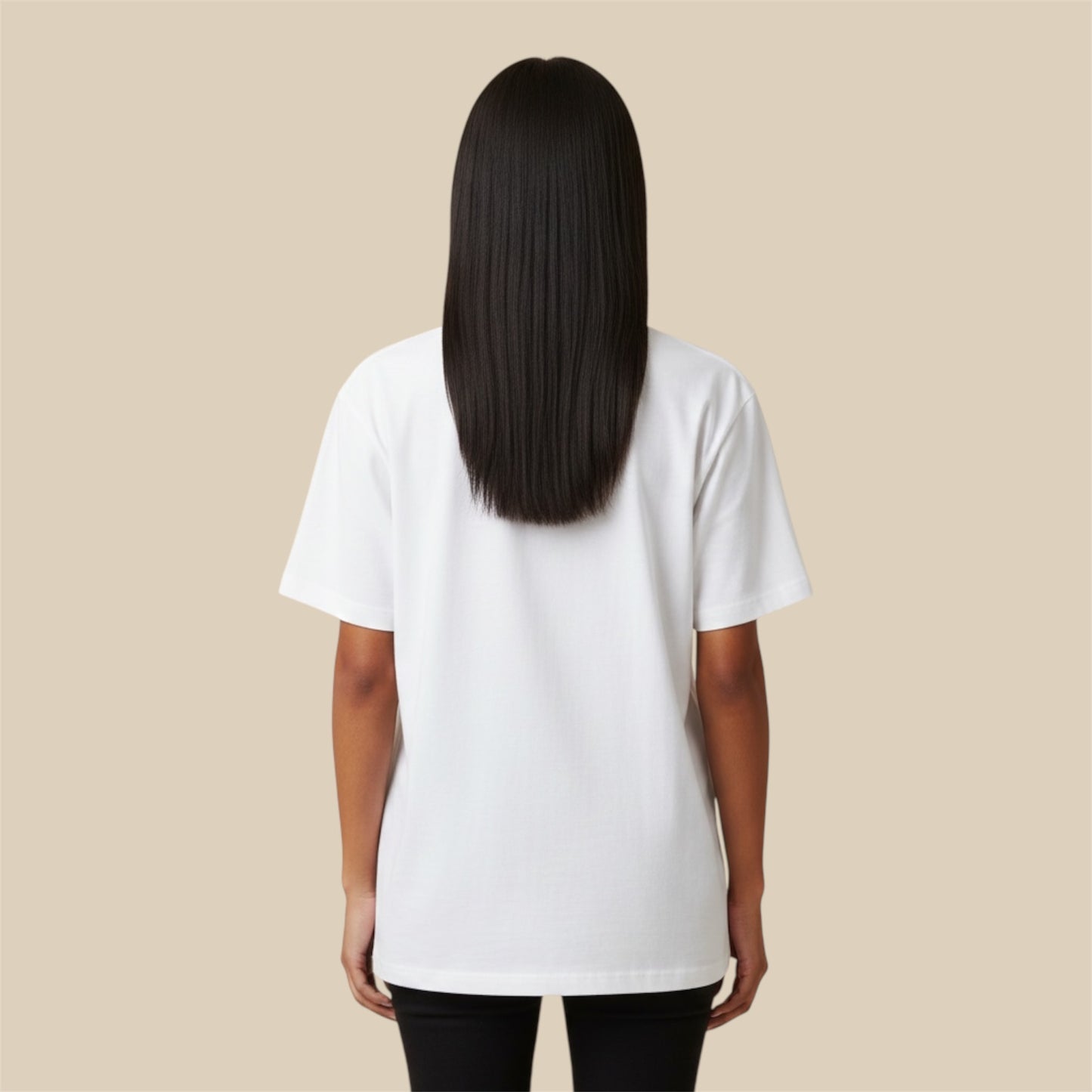  Fine cotton fabric texture of Uraeus e Abutre emblem white tee